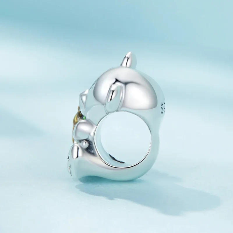 (immagine per) Charm con stile Pandora a forma di girasole e orsetto - SCC2560 - Visualizza 3
