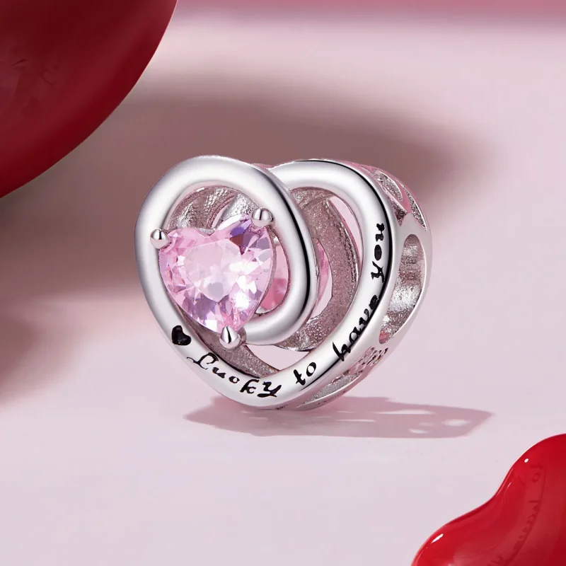 (immagine per) Charm di gratitudine in stile Pandora - BSC921 - Visualizza 2