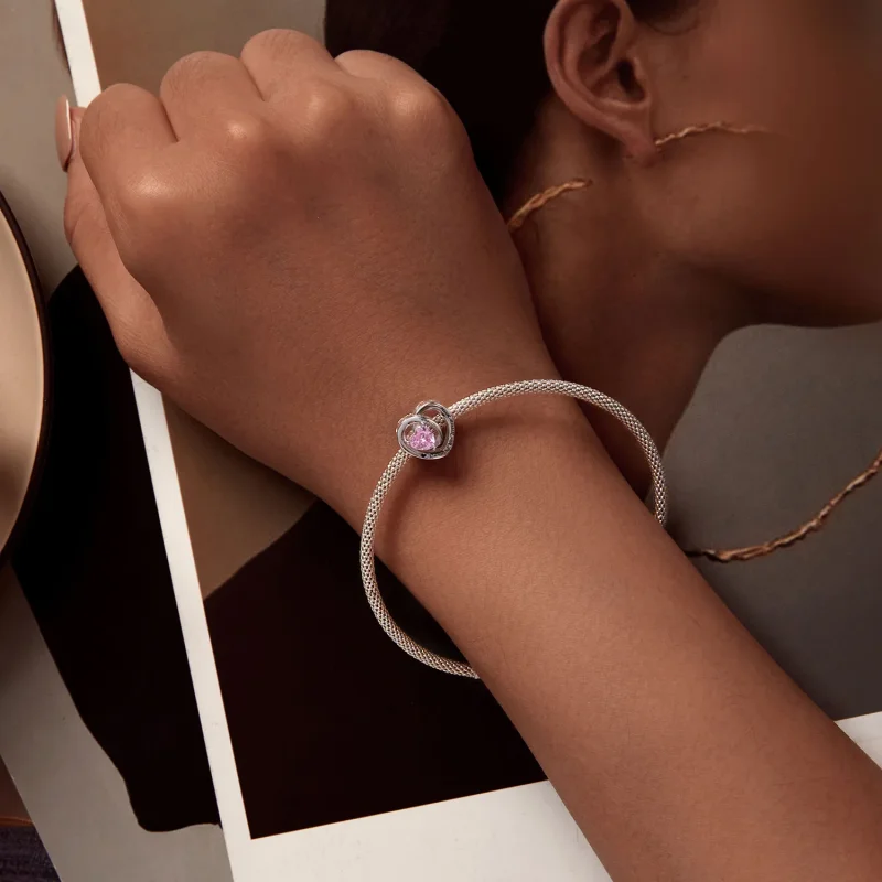 (immagine per) Charm di gratitudine in stile Pandora - BSC921 - Visualizza 6