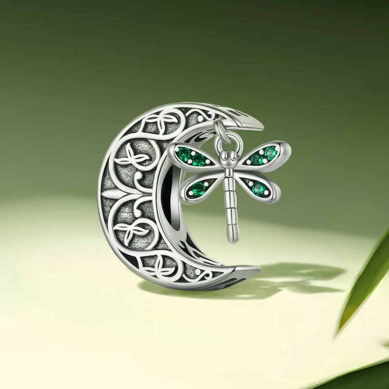 (immagine per) Charm di libellula lunare in stile Pandora - SCC2605 - Visualizza 2