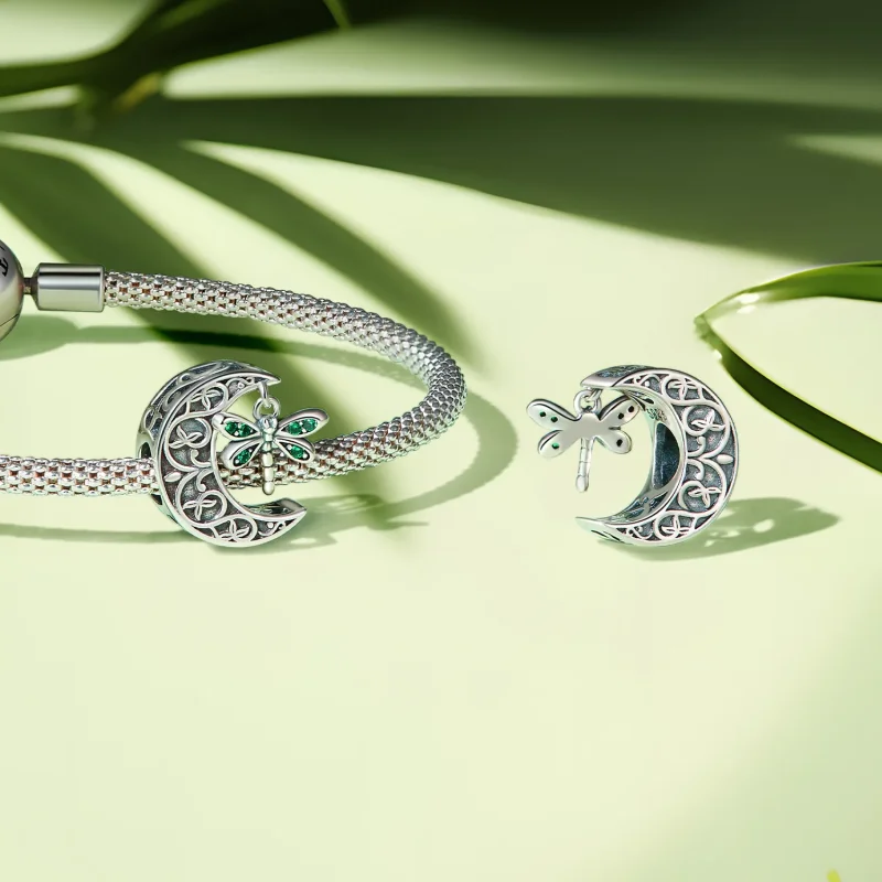 (immagine per) Charm di libellula lunare in stile Pandora - SCC2605 - Visualizza 4