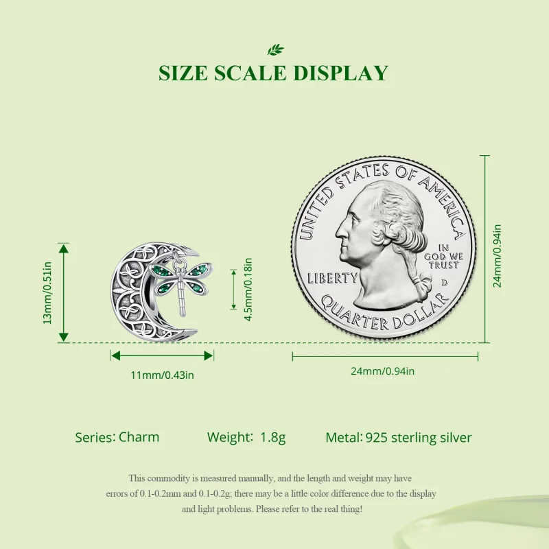 (immagine per) Charm di libellula lunare in stile Pandora - SCC2605 - Visualizza 7