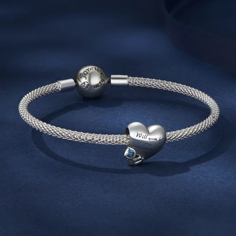 (immagine per) Charm in stile Pandora con astronauta - BSC790 - Visualizza 5