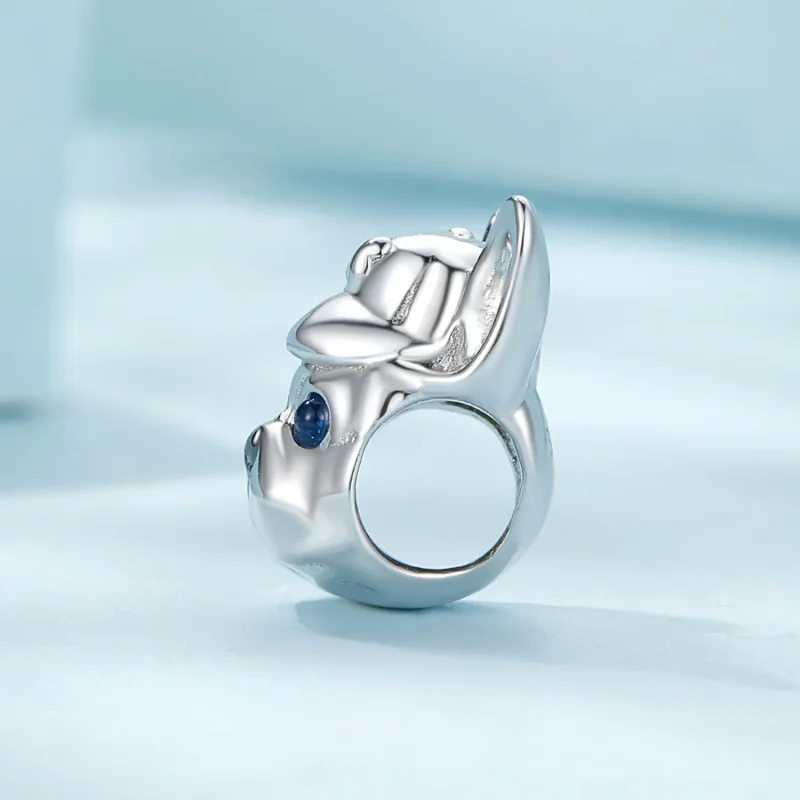 (immagine per) Charm in stile Pandora con Bulldog Francese - SCC2588 - Visualizza 3