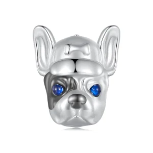 (immagine per) Charm in stile Pandora con Bulldog Francese - SCC2588