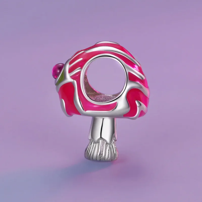 (immagine per) Charm in stile Pandora con funghi allucinogeni - SCC2532 - Visualizza 4
