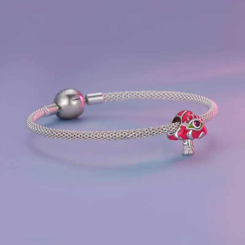 (immagine per) Charm in stile Pandora con funghi allucinogeni - SCC2532 - Visualizza 6