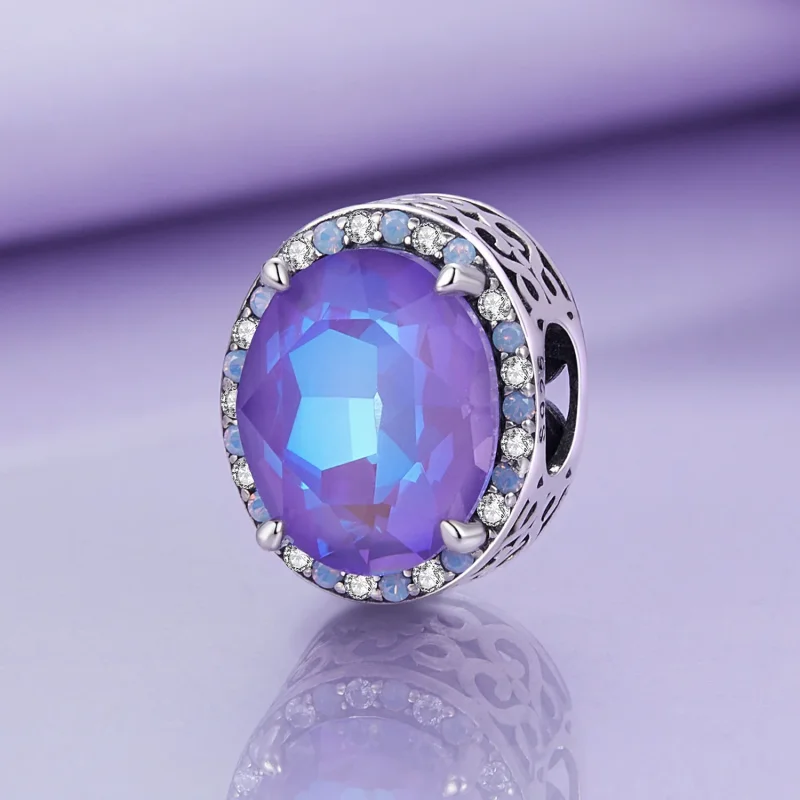 (immagine per) Charm in stile Pandora con gemma Moonlight - BSC891 - Visualizza 2