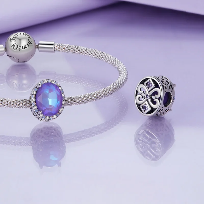 (immagine per) Charm in stile Pandora con gemma Moonlight - BSC891 - Visualizza 4