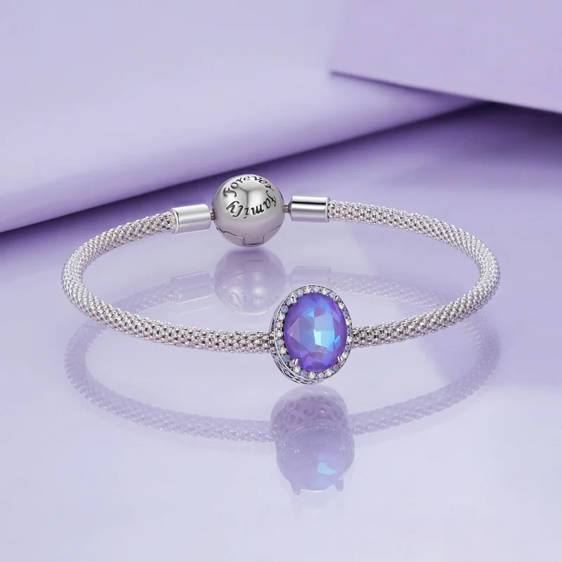 (immagine per) Charm in stile Pandora con gemma Moonlight - BSC891 - Visualizza 5