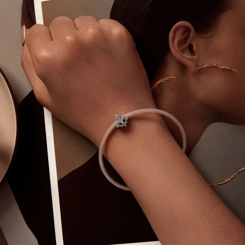 (immagine per) Charm in stile Pandora con motivo dell'Iris - SCC2630 - Visualizza 6