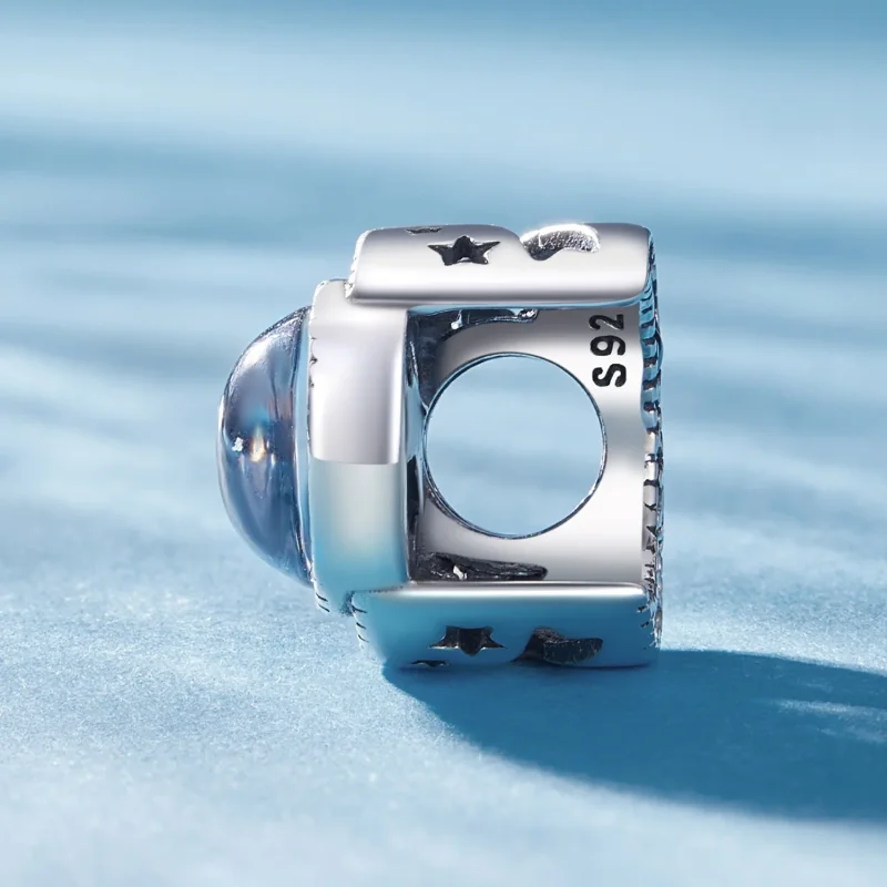 (immagine per) Charm in stile Pandora con pietra lunare Mood - SCC2558 - Visualizza 4