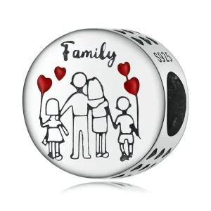 (immagine per) Charm in stile Pandora per la famiglia - SCC2494