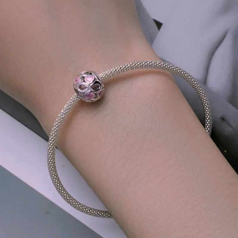 (immagine per) Charm Pandora Stile Amore Materno Eterno - BSC828 - Visualizza 6