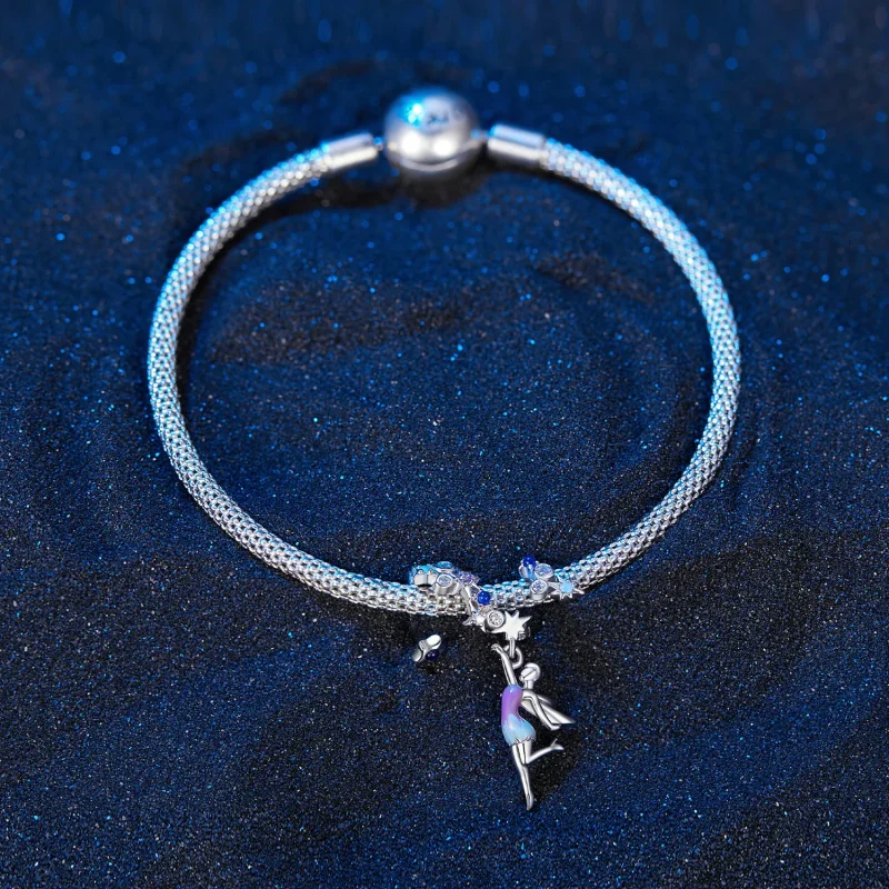 (immagine per) Charm Pandora Stile Elf Day and Night - SCC2552 - Visualizza 3