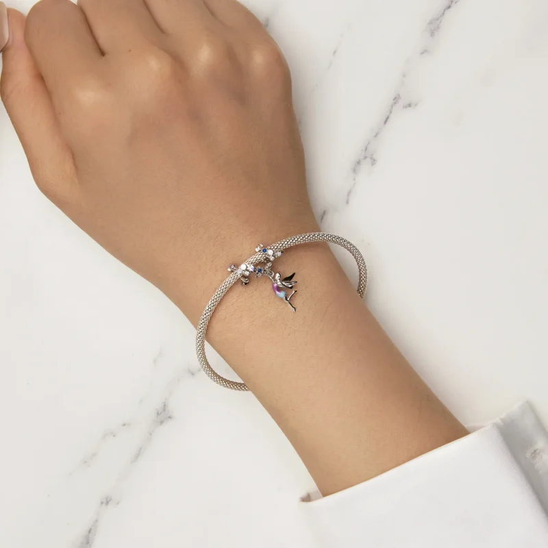 (immagine per) Charm Pandora Stile Elf Day and Night - SCC2552 - Visualizza 5