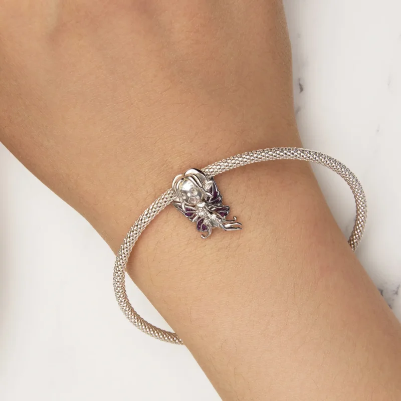 (immagine per) Charm Pandora Stile Farfalla Elf - SCC2544 - Visualizza 5