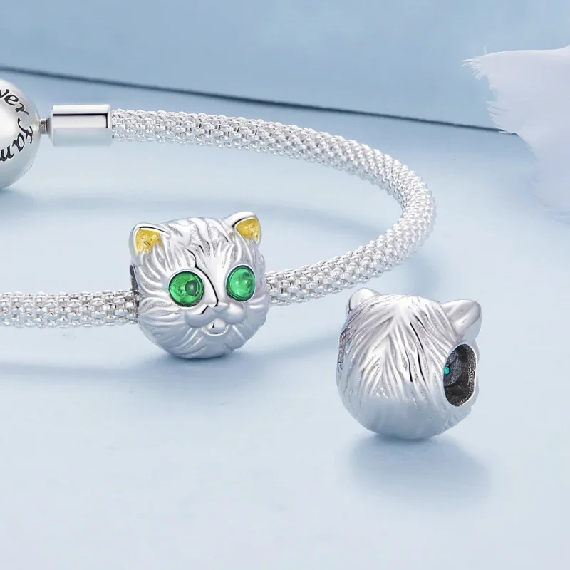 (immagine per) Charm Pandora Stile Gatto Squisito - BSC834 - Visualizza 4