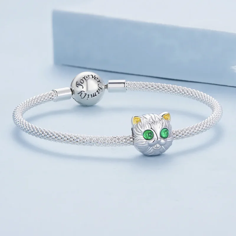 (immagine per) Charm Pandora Stile Gatto Squisito - BSC834 - Visualizza 5
