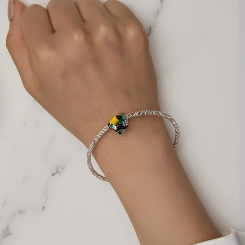 (immagine per) Charm Pandora stile Giungla con Tucano - SCC2520 - Visualizza 6