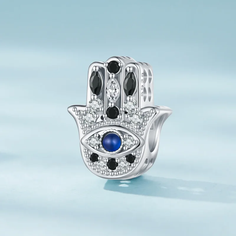 (immagine per) Charm Pandora Stile Mano di Fatima - SCC2522 - Visualizza 2