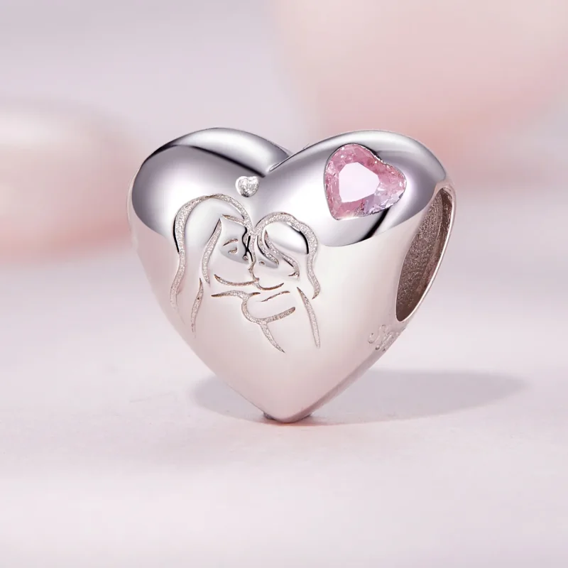 (immagine per) Charm Stile Pandora Amore Materno - BSC827 - Visualizza 2