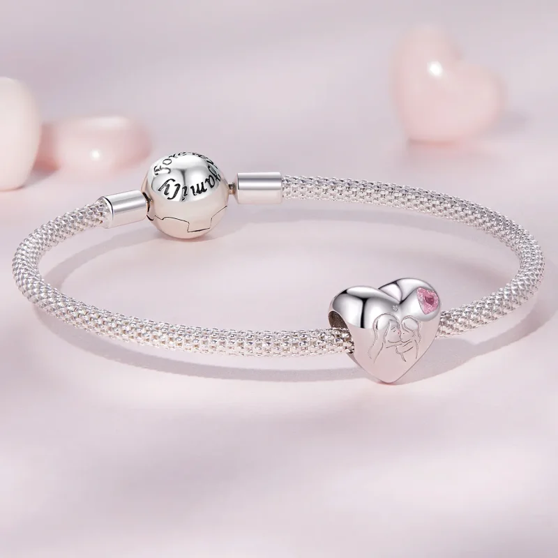 (immagine per) Charm Stile Pandora Amore Materno - BSC827 - Visualizza 5