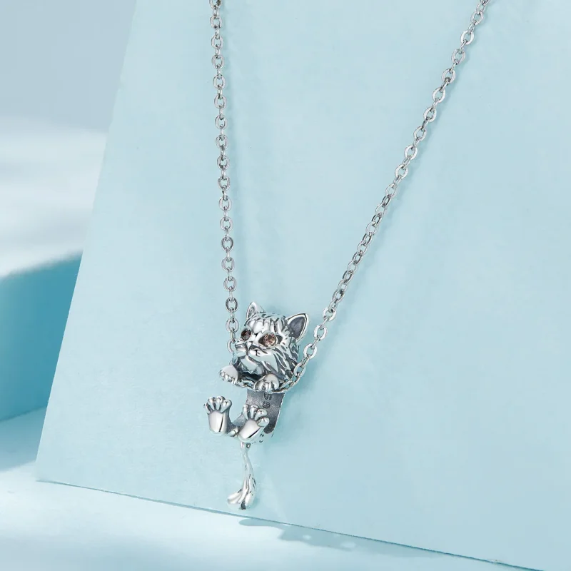 (immagine per) Charm stile Pandora con motivo gatto selvatico - SCC2633 - Visualizza 2