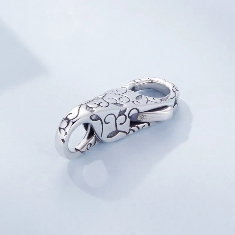 (immagine per) Chiusura a moschettone doppio stile Pandora - BSP023 - Visualizza 3
