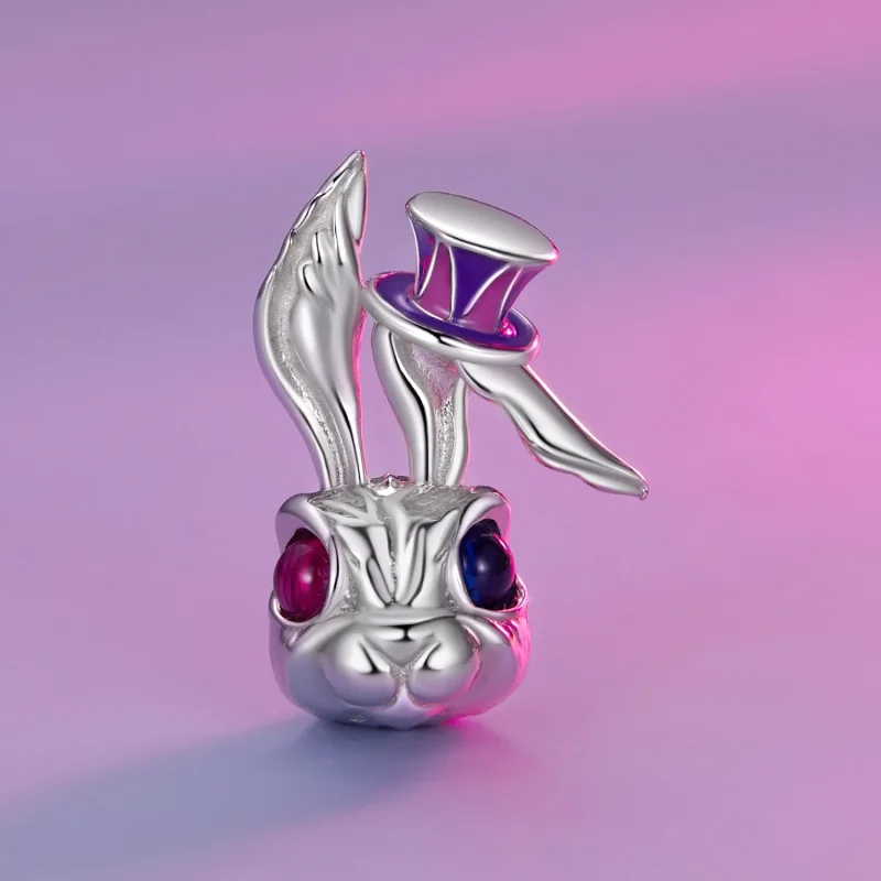 (immagine per) Ciondolo coniglio magico stile Pandora - SCC2530 - Visualizza 2