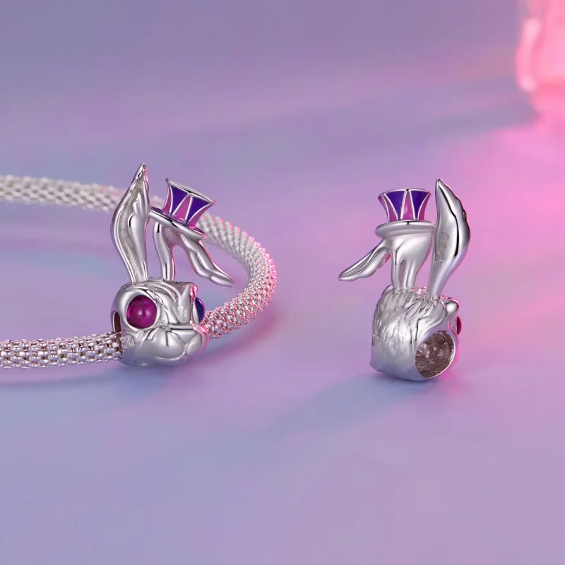 (immagine per) Ciondolo coniglio magico stile Pandora - SCC2530 - Visualizza 4