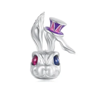 Ciondolo coniglio magico stile Pandora - SCC2530 (immagine per) Ciondolo coniglio magico stile Pandora - SCC2530