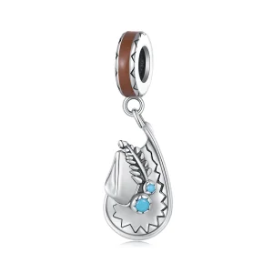Ciondolo stile Pandora Cappello da Cowboy - SCC2565 (immagine per) Ciondolo stile Pandora Cappello da Cowboy - SCC2565