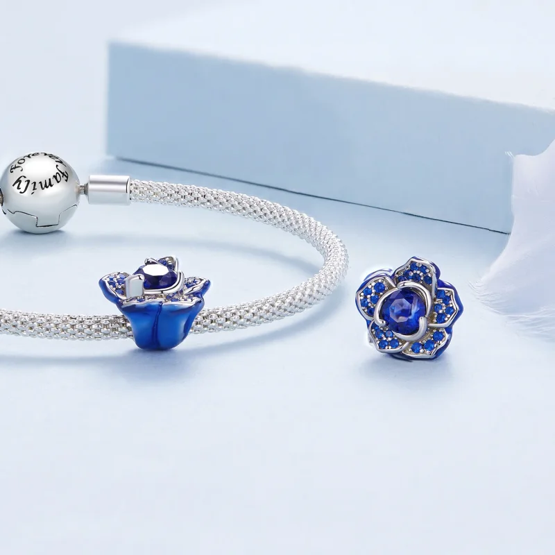 (immagine per) Ciondolo stile Pandora Incantatrice Blu - BSC879 - Visualizza 4