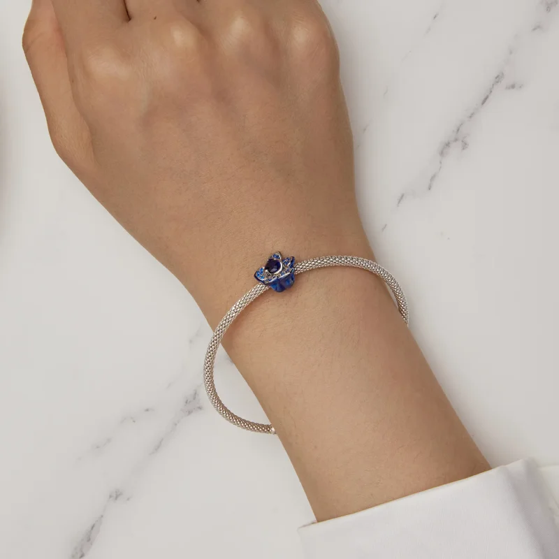 (immagine per) Ciondolo stile Pandora Incantatrice Blu - BSC879 - Visualizza 6
