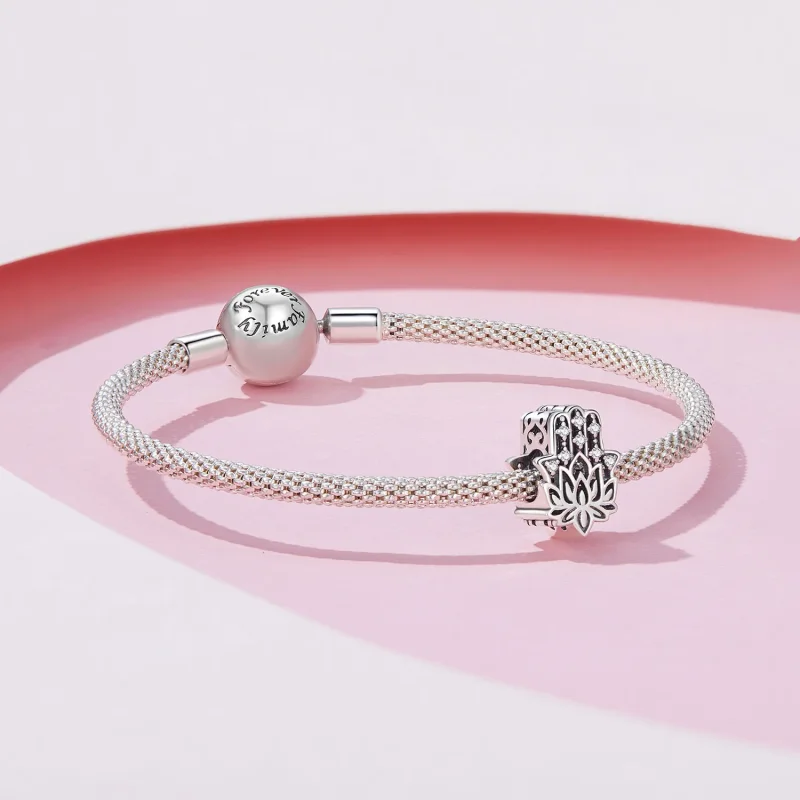 (immagine per) Ciondolo stile Pandora Mano di Fatima - SCC2628 - Visualizza 5