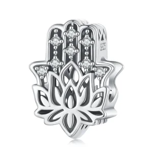 Ciondolo stile Pandora Mano di Fatima - SCC2628 (immagine per) Ciondolo stile Pandora Mano di Fatima - SCC2628