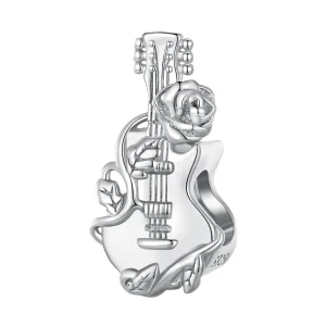 Ciondolo stile Pandora per chitarra - BSC813 (immagine per) Ciondolo stile Pandora per chitarra - BSC813