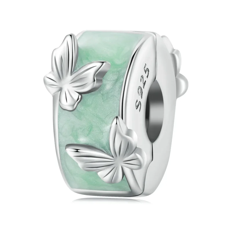 (immagine per) Clip a farfalla in stile Pandora - BSC840