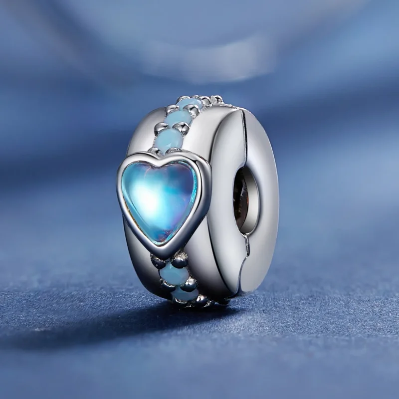 (immagine per) Clip a forma di cuore magico nello stile di Pandora - SCC2537 - Visualizza 2