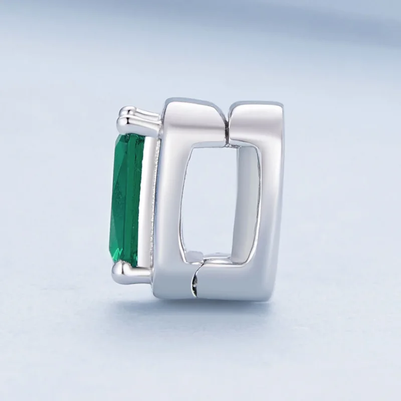 (immagine per) Clip di stile Pandora con smeraldo - BSX005 - Visualizza 3