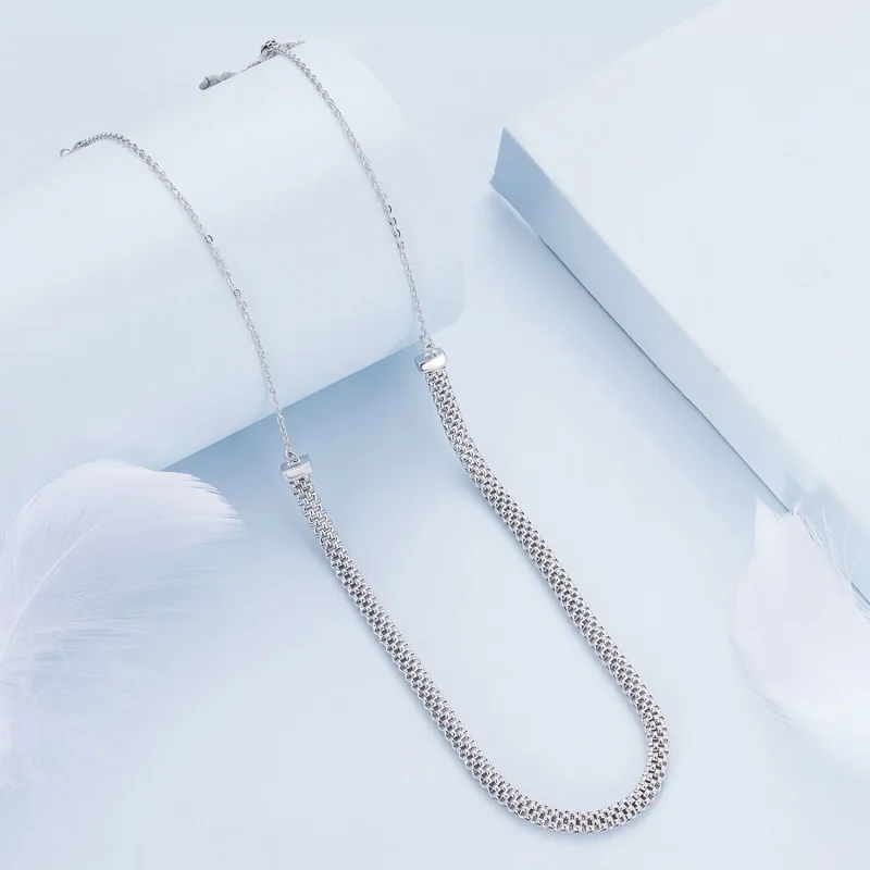 (immagine per) Collana a catena stile Pandora - BSA003 - Visualizza 2