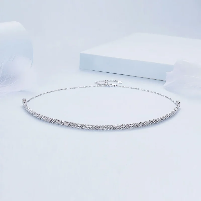 (immagine per) Collana a catena stile Pandora - BSA003 - Visualizza 3