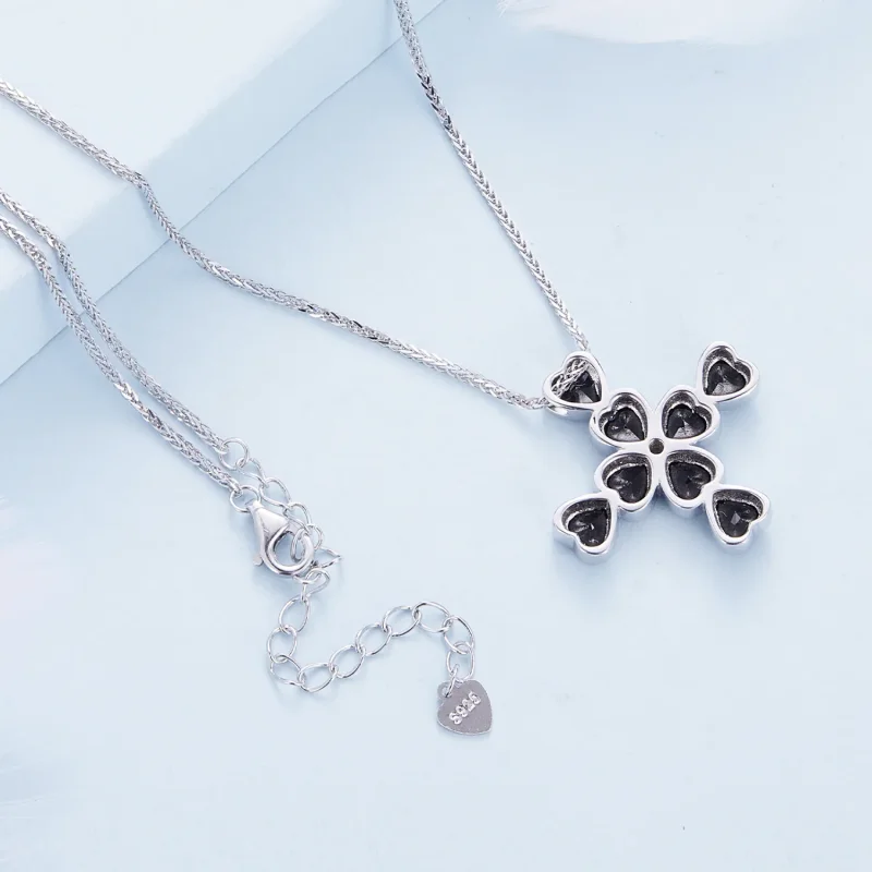 (immagine per) Collana a croce di stile Pandora - BSN335 - Visualizza 4