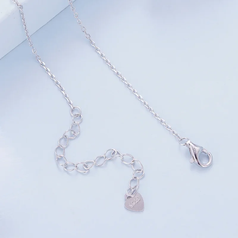 (immagine per) Collana a cuore emozionale stile Pandora - BSN344 - Visualizza 5