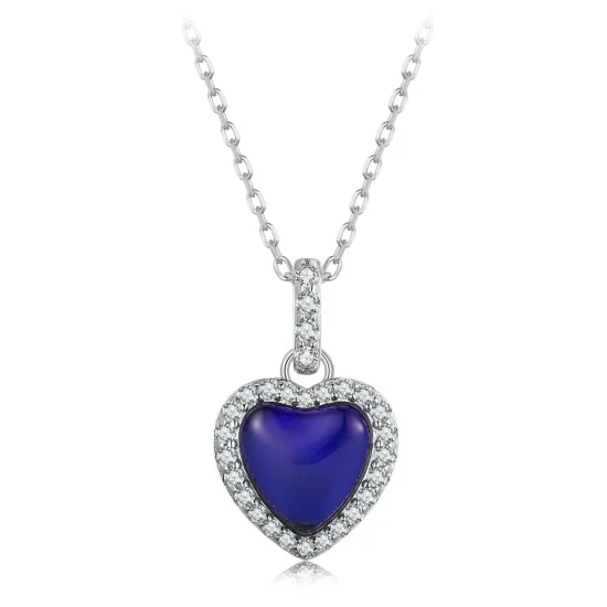 (immagine per) Collana a cuore emozionale stile Pandora - BSN344