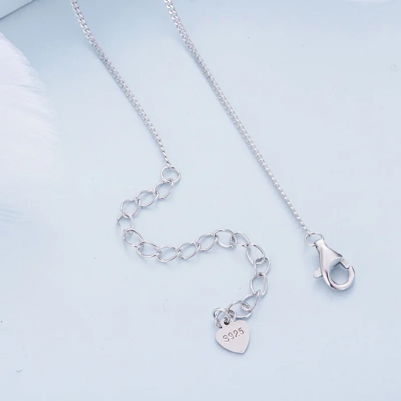 (immagine per) Collana a doppio anello Mobius in stile Pandora - BSN362 - Visualizza 4