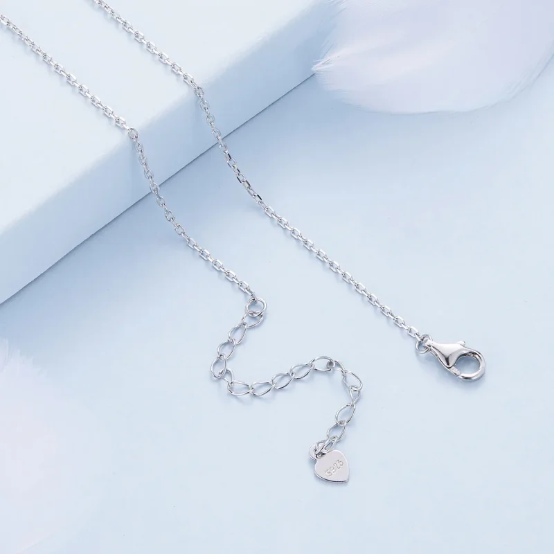 (immagine per) Collana a farfalla con luna dallo stile Pandora - BSN353 - Visualizza 4