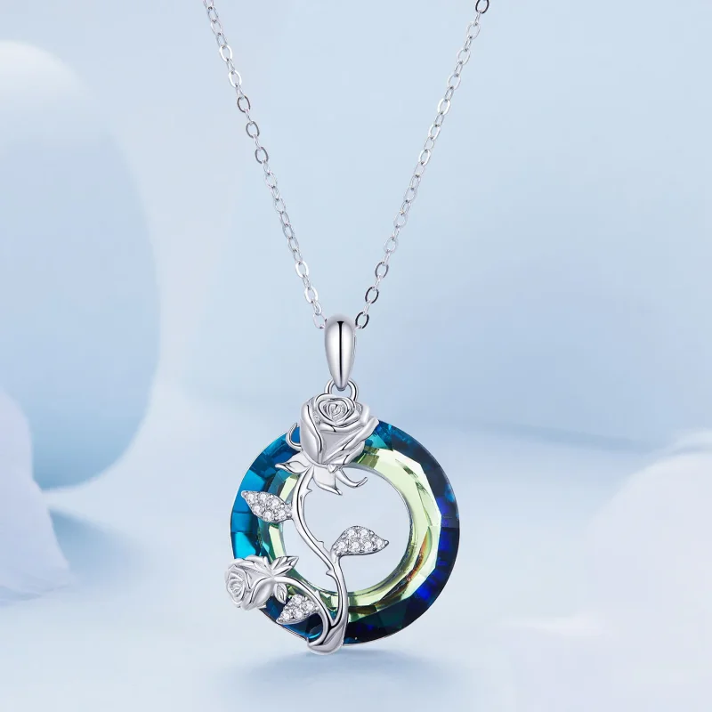 (immagine per) Collana a forma di anello angelo stile Pandora - BSN313 - Visualizza 3