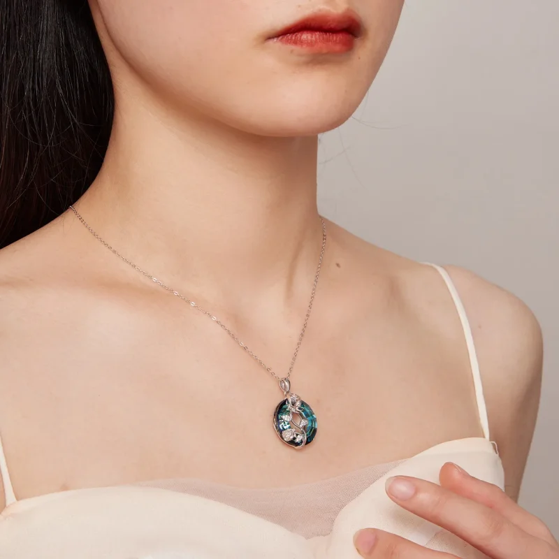 (immagine per) Collana a forma di anello angelo stile Pandora - BSN313 - Visualizza 8